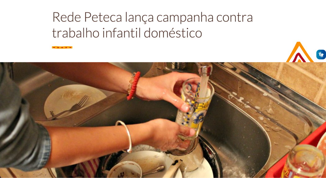 Campanha de enfrentamento ao trabalho infantil doméstico