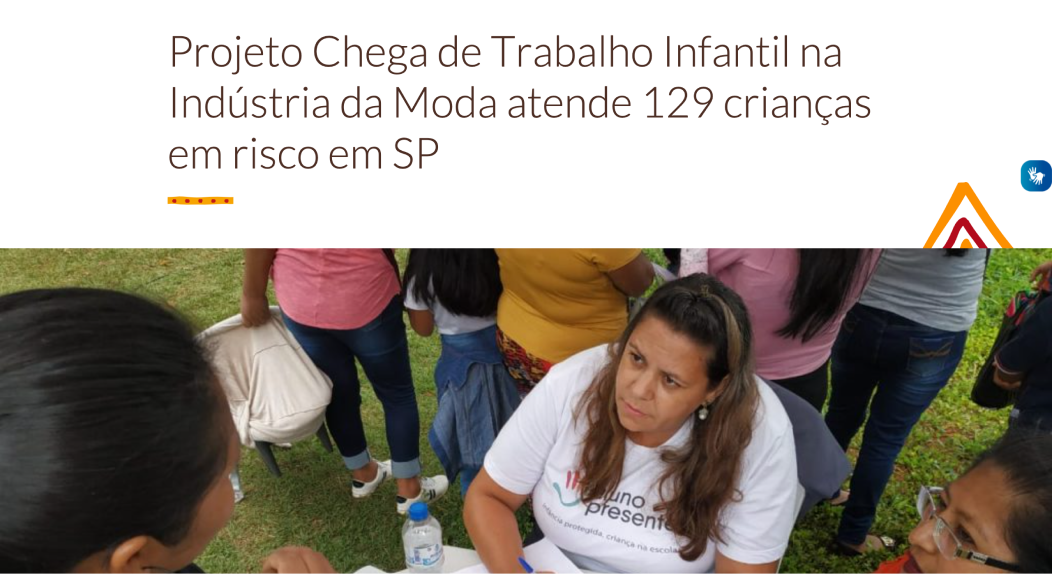 GT de Busca Ativa e Trabalho Infantil na Indústria da Moda